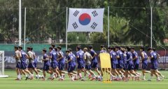 韩国队从锻练发声【全球网报道记者张江平】分